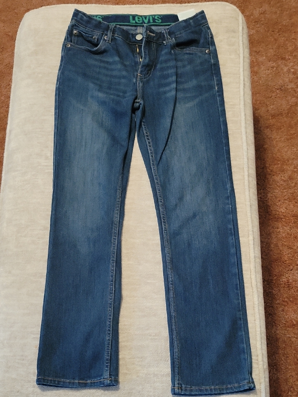 Levi's Kids Blue Straight-Leg Jeans